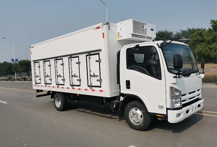 Применение охлажденных грузовиков