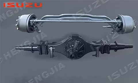 Передние и задние оси