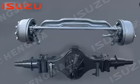 Передние и задние оси