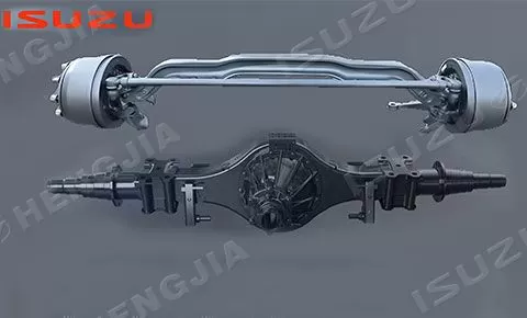 Передние и задние оси