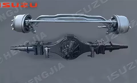 Передние и задние оси