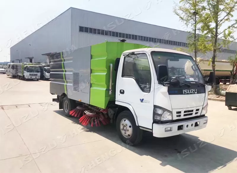 Грузовик visuzu nkr/600p Road Sweeper